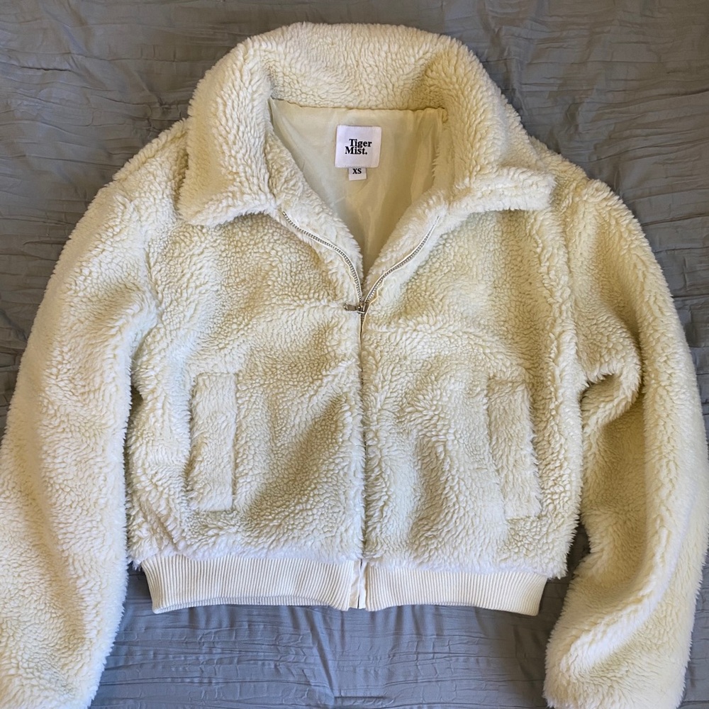 Tiger Mist Teddy Coat